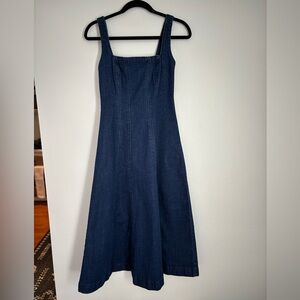 A&F Denim Midi Dress - New with Tags